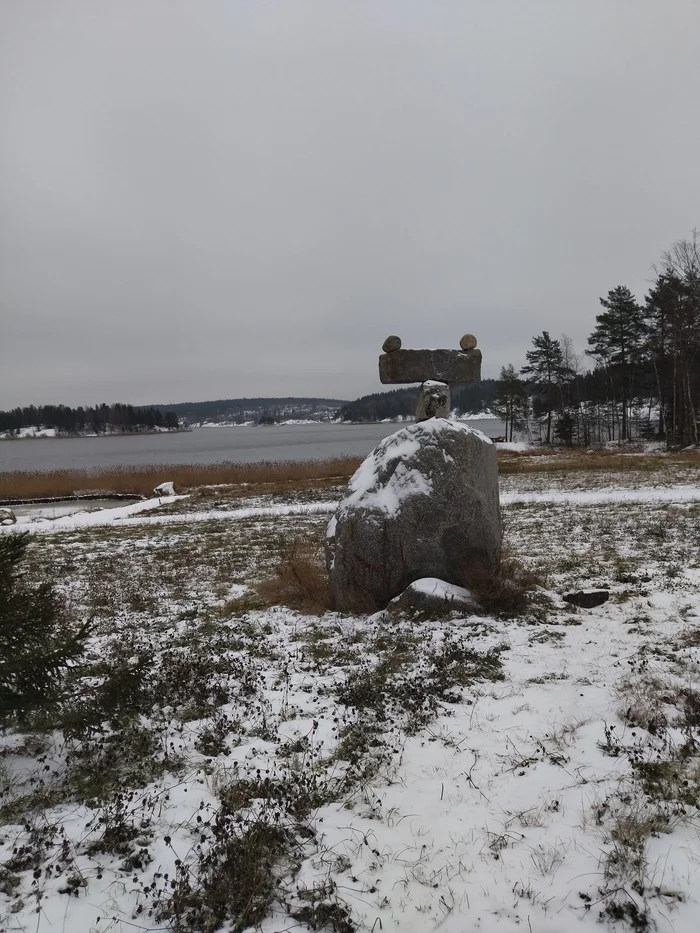Ikhoyarvi - My, Ladoga, Ladoga skerries, Beautiful view, Longpost
