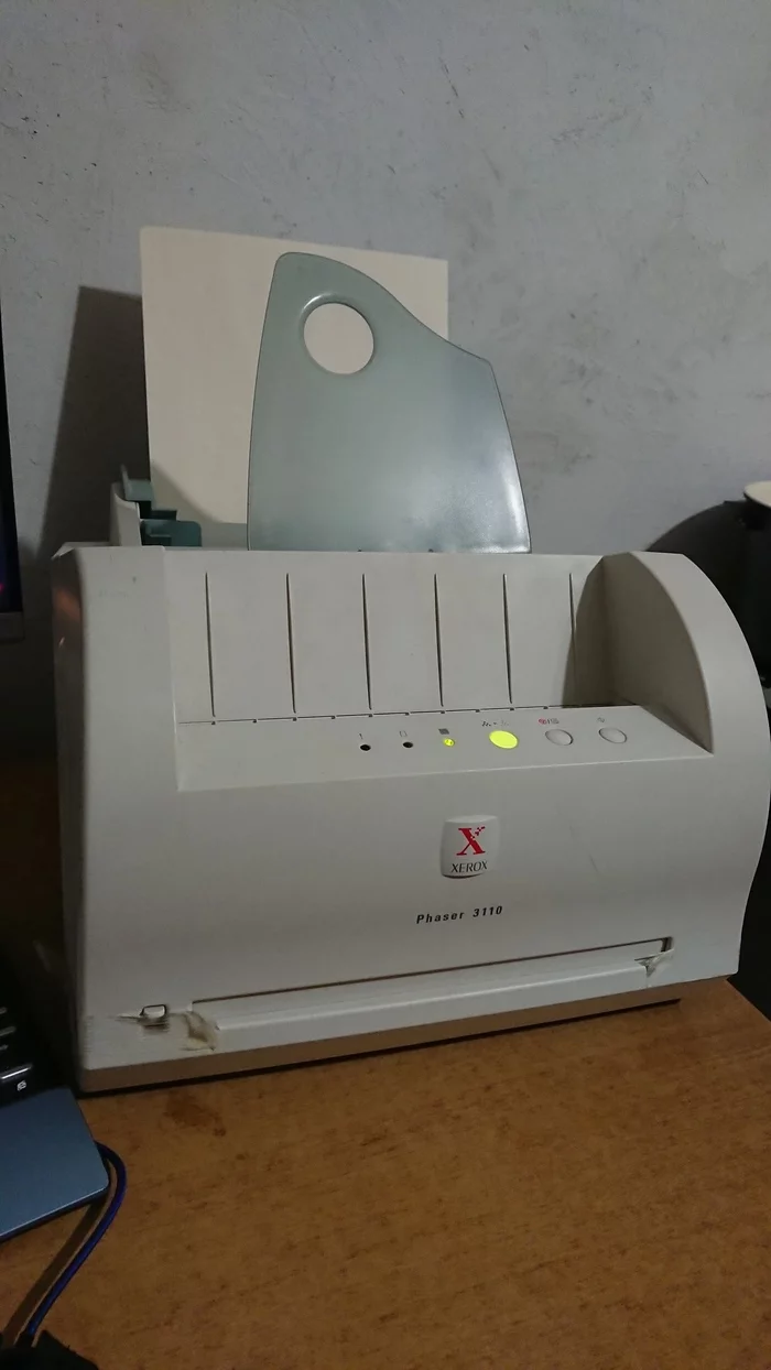 Нужна помощь с установкой принтера Xerox phaser 3110 на ПК - Моё, Нужен совет, Помощь, Xerox, Компьютерная помощь