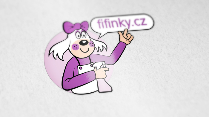 Логотип для клининговой компании Fifinky.cz | Пикабу