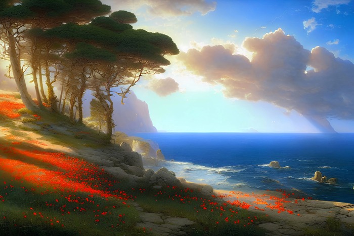 Прибрежный пейзаж