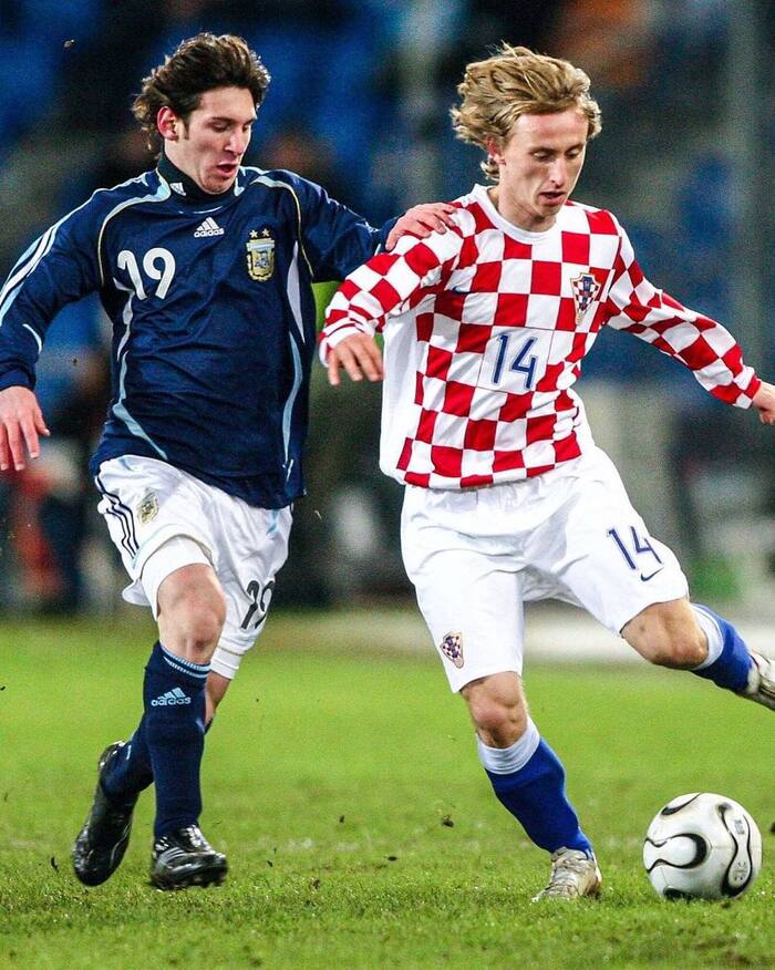 Bayanych in football - Football, Lionel Messi, Luka Modric, 2006