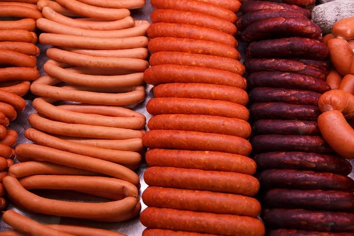 Artificial sausage casing - My, Food, Sausage, Homemade sausage, Package, Nutrition