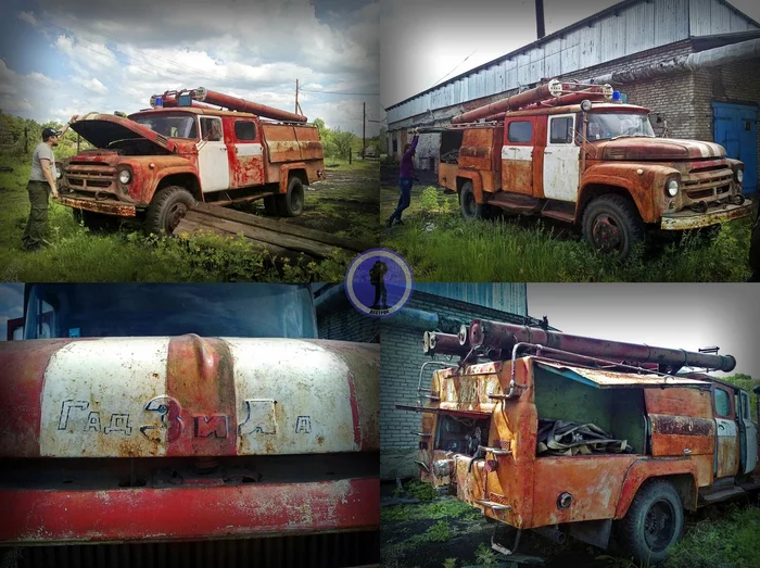 GadZila! - Abandoned, Fire engine, Zil, Yandex Zen