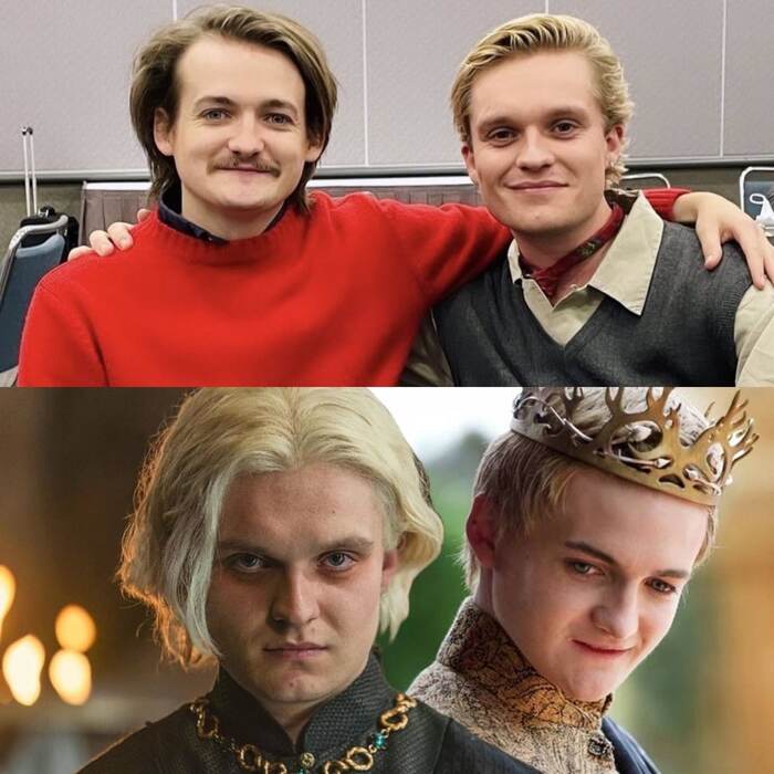 The two main bastards met: Jack Gleason and Tom Glynn-Carney at the last Game of Thrones and House of the Dragon event - Game of Thrones, The Dragon, House of the Dragon, Serials