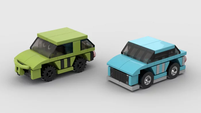 Not only trucks... - My, Lego, Pickup Truck, Auto, Constructor, Collecting, Technics, Longpost