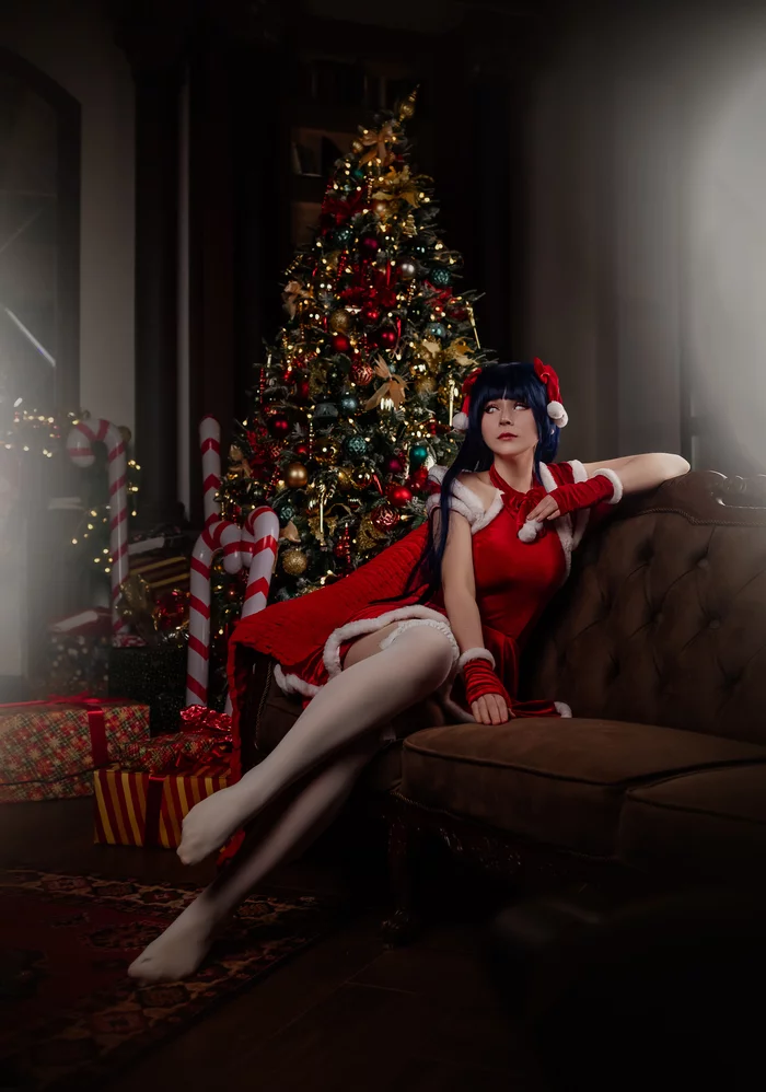 Merry Christmas <3 - Моё, Аниме, Косплей, Наруто, Hinata Hyuga, Рождество