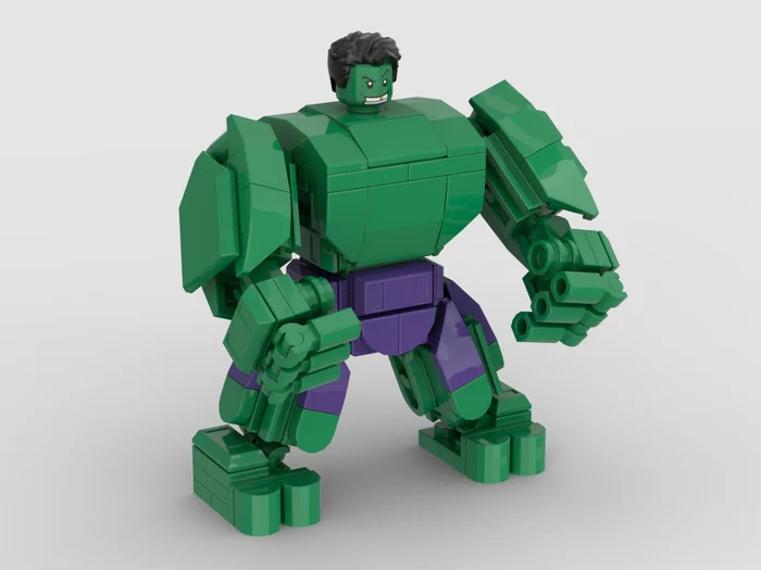 Very green man - My, Lego, Constructor, Hulk