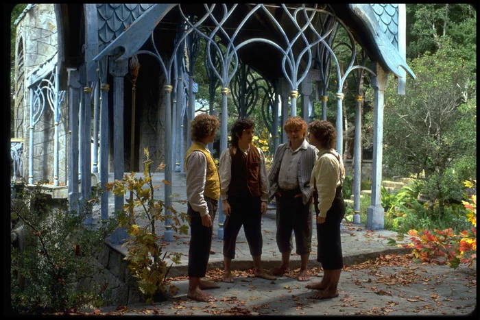 Our hobbits met again, but, unfortunately, not at the Prancing Pony Inn. - The hobbit, Repeat, The photo, Actors and actresses, Lord of the Rings