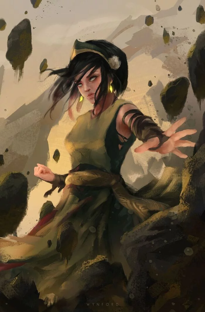 Toph Beifong - Toph Beifong, Avatar: The Legend of Aang, Art
