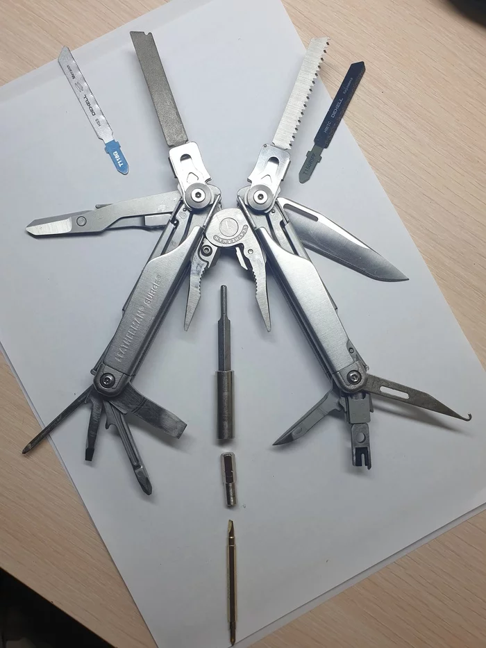 My irreplaceable assistant - My, Leatherman, Multitool, Tools, Longpost