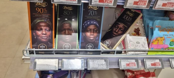 Black chocolate - My, Chocolate, Antiracism, Racism, Score, Sweets