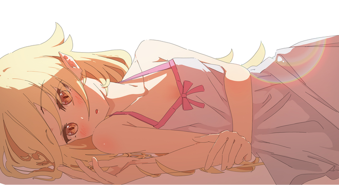  , Anime Art, Monogatari Series, Shinobu Oshino