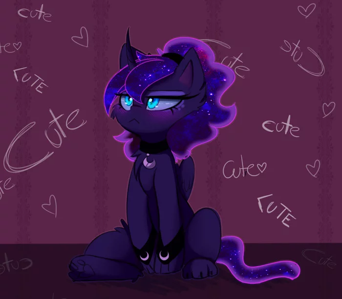 cute princess - My little pony, PonyArt, Princess luna, Magnaluna