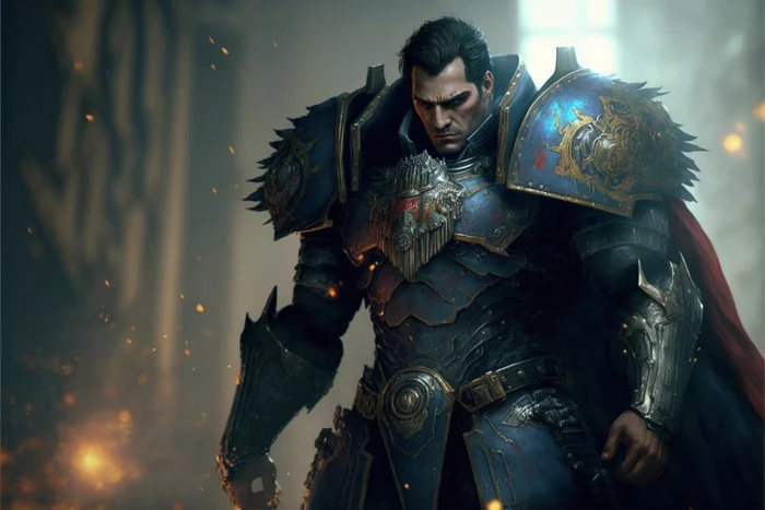 Latest News: Henry Cavill in Warhammer 40k - Henry Cavill, Warhammer 40k, Midjourney, Longpost