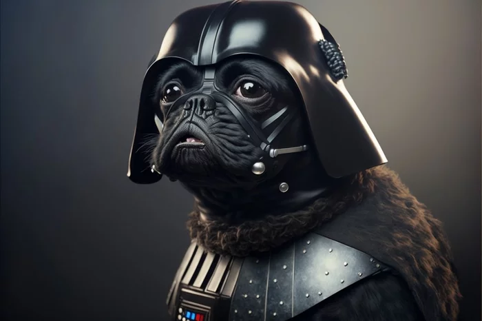 Star Wars but dogs - Star Wars, Dog, Midjourney, Longpost