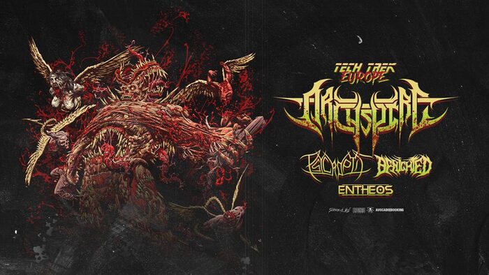 ARCHSPIRE объявляет о новых датах европейского тура вместе с BENIGHTED, PSYCROPTIC и ENTHEOS в марте 2023 года!