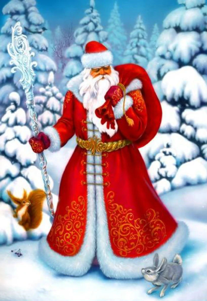 Satan Claus - Father Frost, Letter to Santa Claus, Santa Claus, Satan, Presents