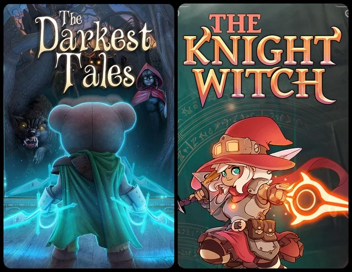 Розыгрыш The Darkest Tales и The Knight Witch - Моё, Розыгрыш, Steam, Компьютерные игры, Steamgifts