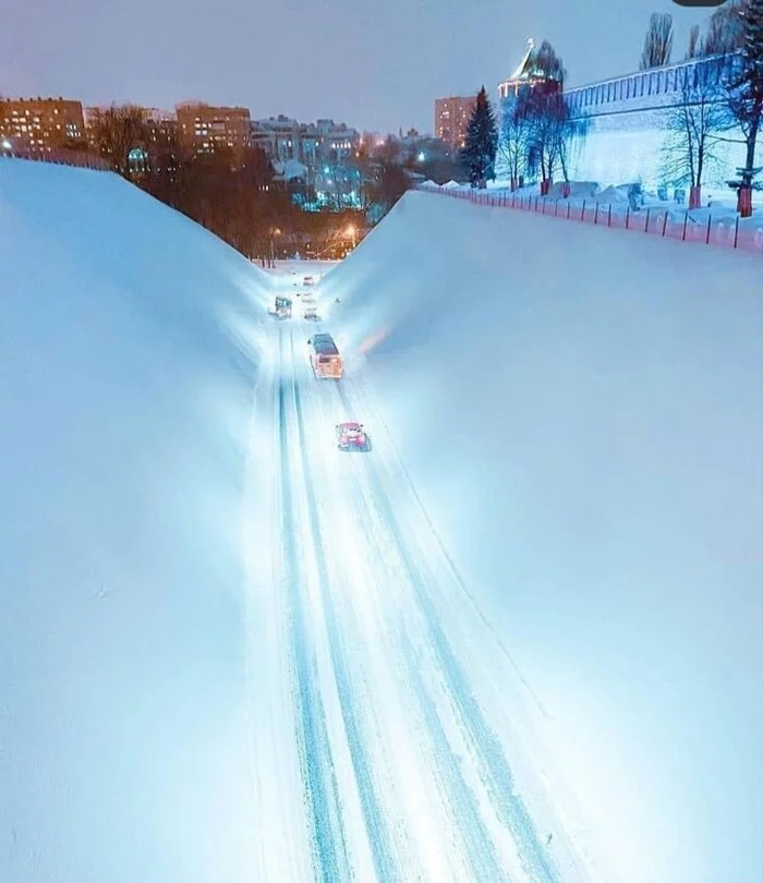 Зимний Нижний Новгород - Фотография, Нижний Новгород, Город, Снег, Зима