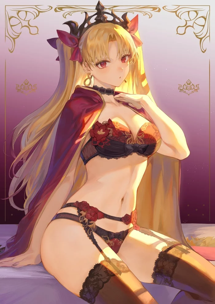 Ereshkigal - NSFW, Anime, Anime art, Fate grand order, Ereshkigal