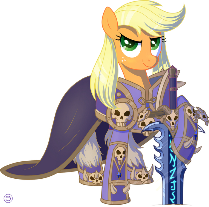 Яблочная рыцарша смерти