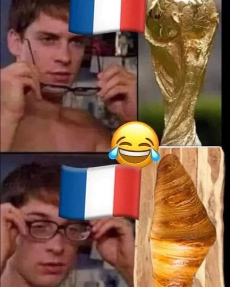 At least you can eat - Football, World championship, The final, Argentina, France, Memes