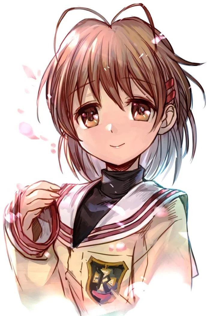 Nagisa Furukawa - Clannad, Nagisa Furukawa, Longpost, Anime, Anime art