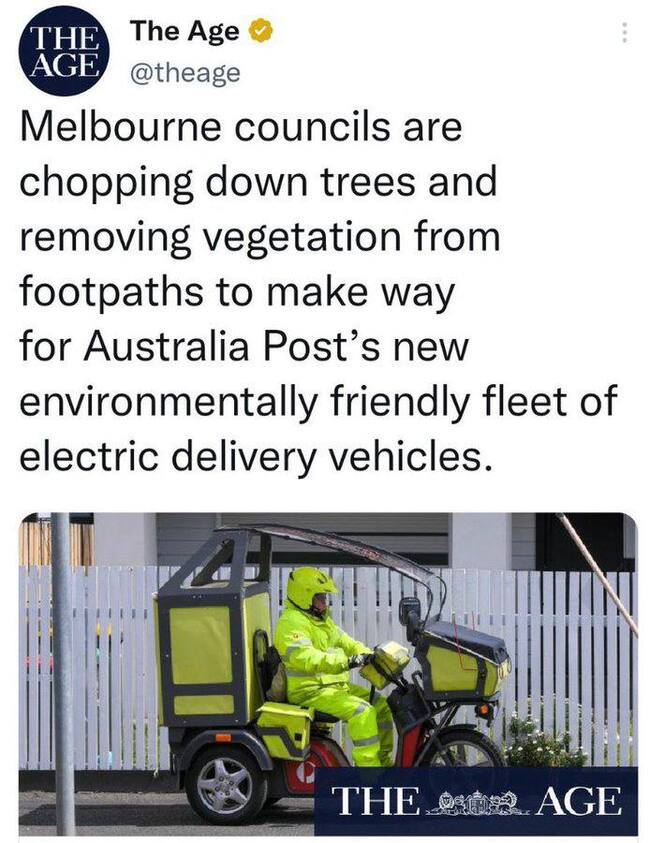 e-environmentally friendly - Australia, Ecology, Electric car, Let's save the trees