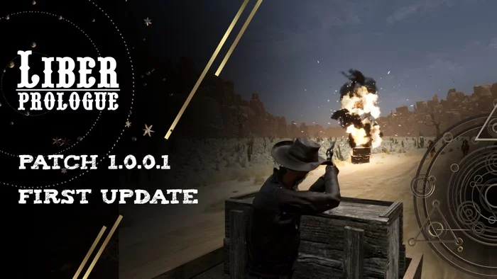 We have made the first update for Liber Prologue. But we want to say right away that this is not the last update! - My, Indie game, Video game, Shooter, Gamedev, Adventures