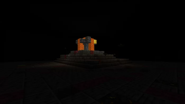 hell fountain - My, Minecraft, Building