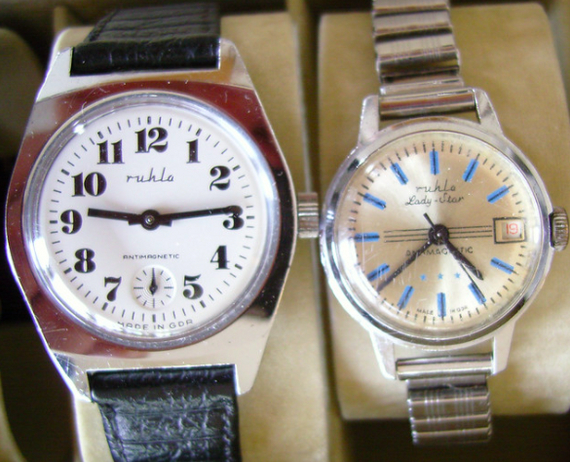 Ruhla watch from the GDR. In the Soviet Union they were called Junk - the USSR, Retro, Wrist Watch, Clock, GDR, Mimino, Video, Longpost