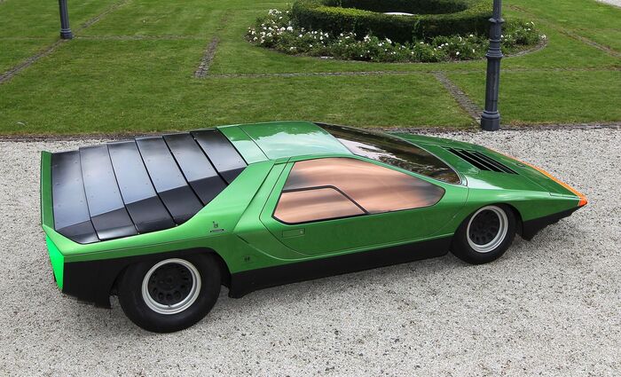 Interesting concepts that did not go into series in series in the 70s - Auto, Motorists, Transport, Sports car, Concept Car, Alfa romeo, Lamborghini, Lancia, Longpost