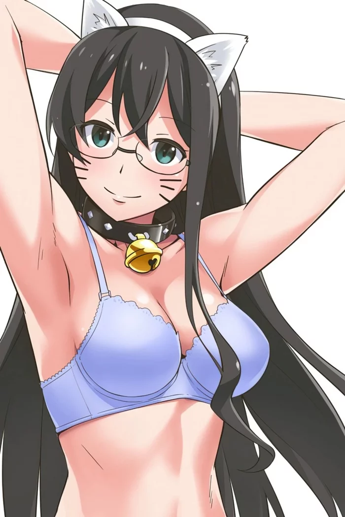 Ooyodo - NSFW, Anime, Anime art, Ooyodo, Kantai collection, Megane