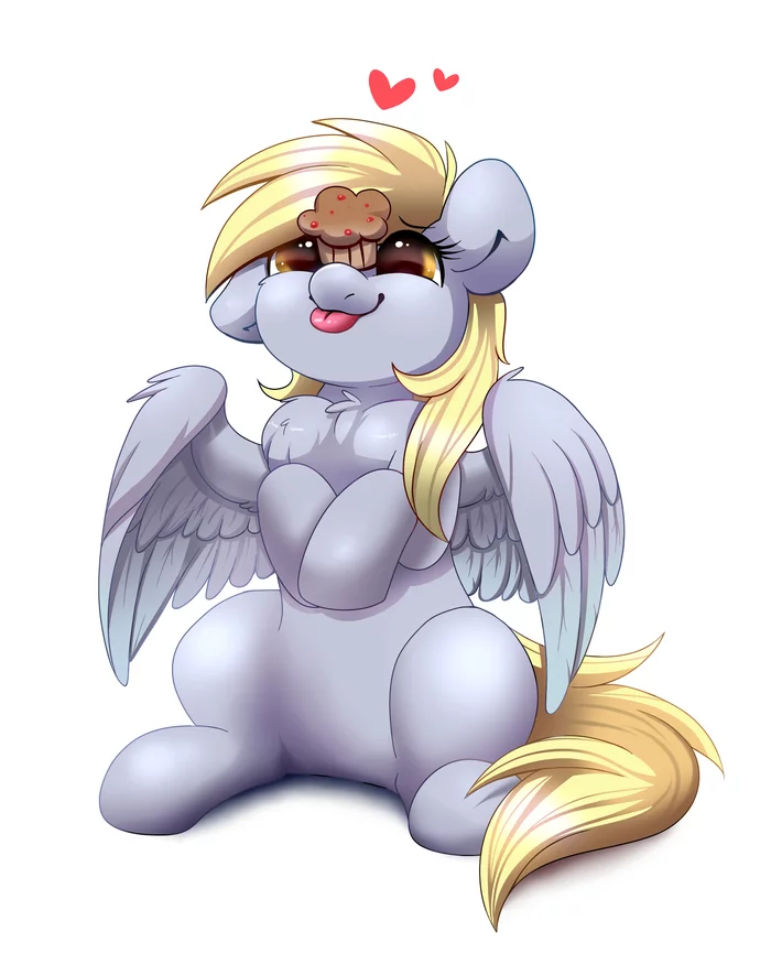 Seeing a yummy - My little pony, PonyArt, Derpy hooves, Ravensunart