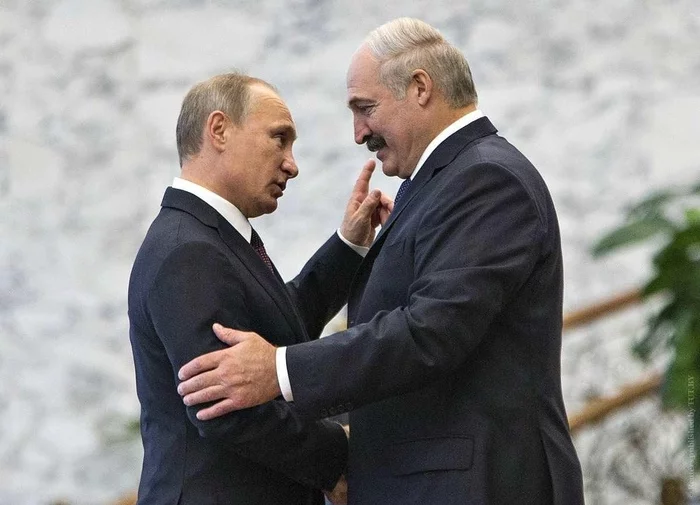 I wish I could find someone who will look at you the same way - Strange humor, Vladimir Putin, Alexander Lukashenko, Humor, Politicians