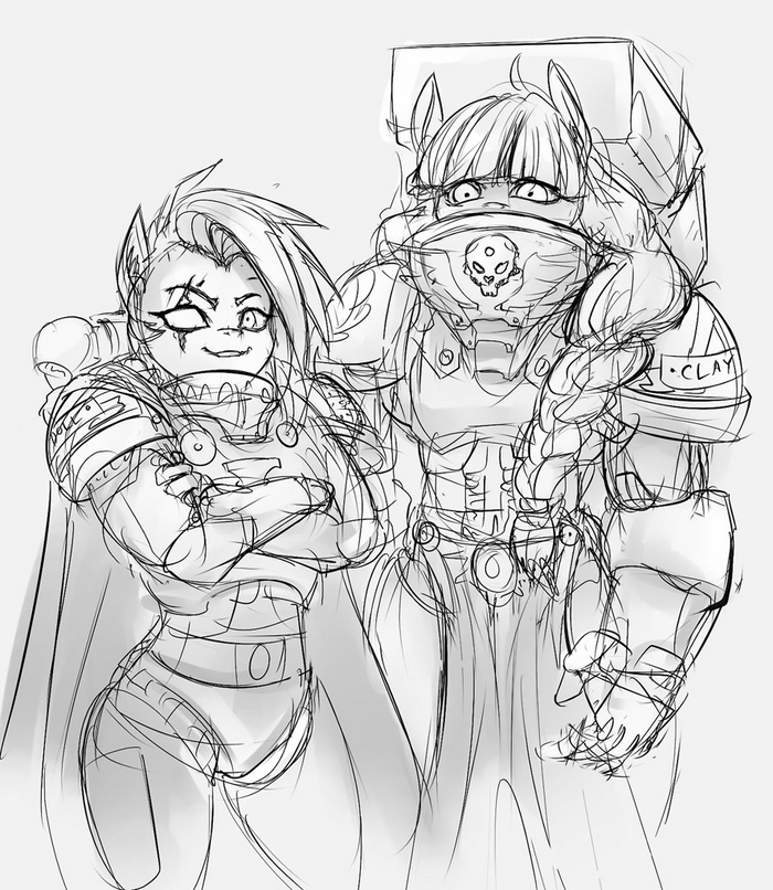  My Little Pony, Original Character, MLP Crossover, Warhammer 40k, 