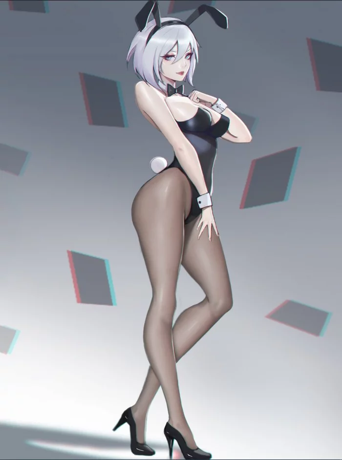 Зайка 2B - NSFW, Арт, Игры, NIER Automata, Yorha unit No 2 type B, Эротика