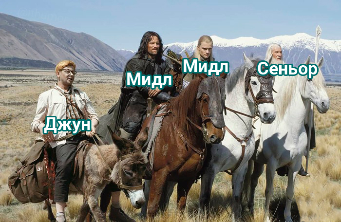 Когда взяли джуна на его первую серьезную конференцию: