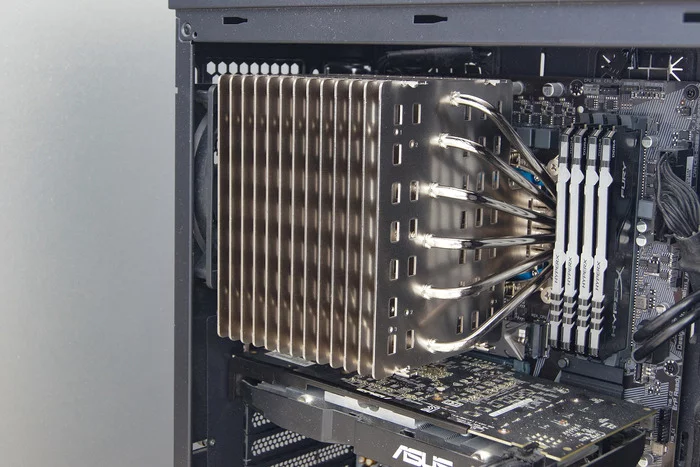 The history of a silent PC or a review of the passive cooler Noctua NH-P1 - My, Computer, Overview, Assembling your computer, CPU, Test, Longpost