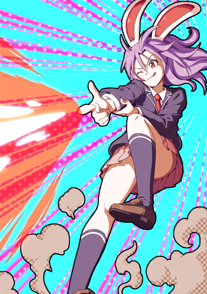 BANG! , Anime Art, Touhou, Reisen Udongein Inaba, Inuno rakugaki