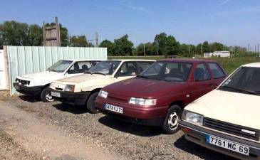 Frets in France - Auto, The photo, Longpost, Abandoned, car showroom, Lada