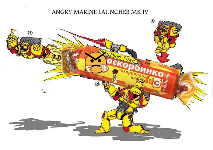 insulting - Warhammer, Wh humor, Angry Marines