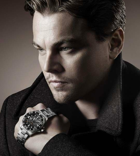 Why are all people like people, but Leo has a watch in this ad, it’s not clear where - Wrist Watch, Clock, Leonardo DiCaprio, Movies, Longpost