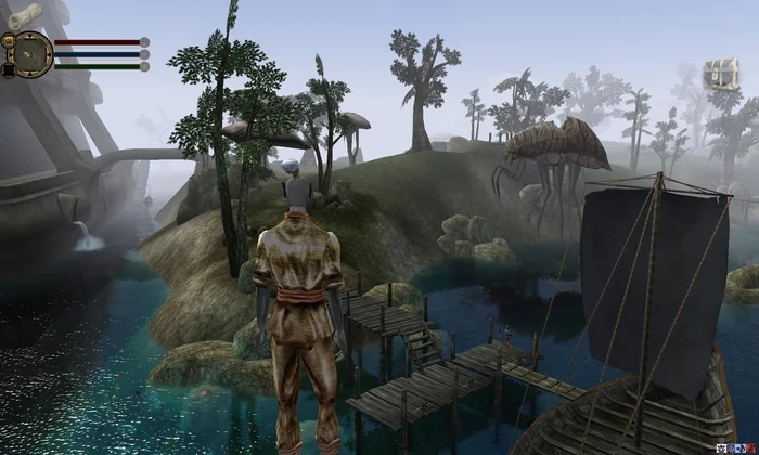 Morrowind on Android, release date (huge builds for 8+, 6+, 3/4+, 2+ gigabytes of RAM) and graphics comparison - My, The Elder Scrolls III: Morrowind, The elder scrolls, Android, Fashion, Computer games, Mobile games, Role-playing games, Openmw, Computer graphics, Longpost