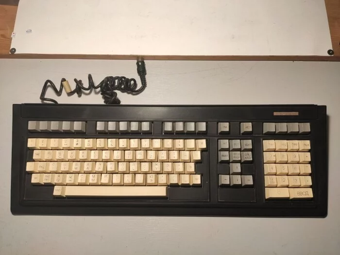 Connecting the Soviet keyboard Elektronika MS 7004 to a modern PC - Timeweb, Electronics, Longpost, Keyboard, Engineering, IT, the USSR