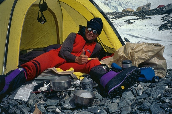 The story of the mad Swede Yeran Kropp, who went to Everest on a bicycle !!! - Mountain tourism, Hike, A bike, Tent, Camping, Туристы, Longpost, Everest