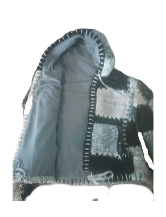 Men's jacket with knitting needles and fleece lining - Knitting, Knitting, With your own hands, Cardigan, Jacket
