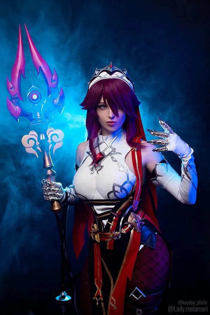 Rosaria cosplay from Genshin Impact - My, Cosplay, Lady melamori, Games, Genshin impact, Rosaria, Anime