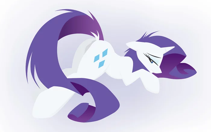 Непричёсанная - My Little Pony, Rarity, MLP Edge