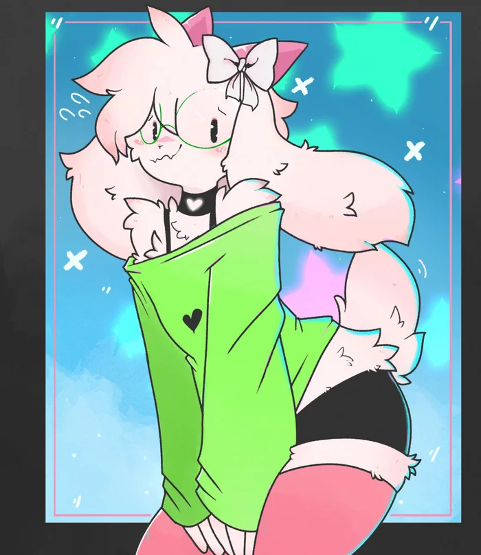 Goat boy power - Its a trap!, Femboy, Trap Art, Furry trap, Ralsei, Longpost